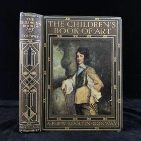 1909年 孩子的艺术之书 16幅彩色插图 漆布精装大32开