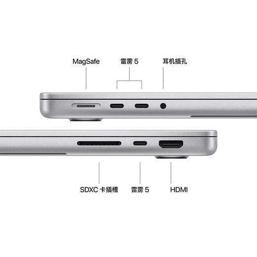 2024款苹果MacBook Pro 14英寸 笔记本电脑 轻薄本 可选M4 M4Pro M4Max芯片 商品图8