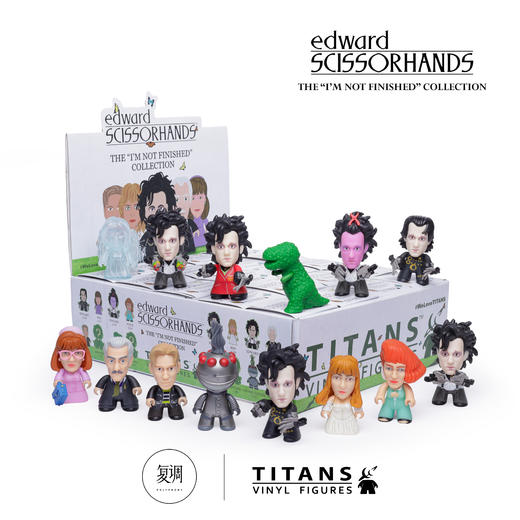 现货 Titans 剪刀手爱德华 盲盒系列 商品图2