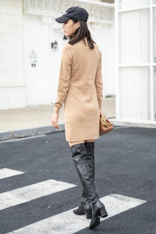 amadella 高领收腰包臀针织连衣裙 14692 商品图2