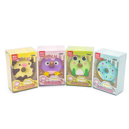 萌宠甜甜圈橡皮擦 商品图0