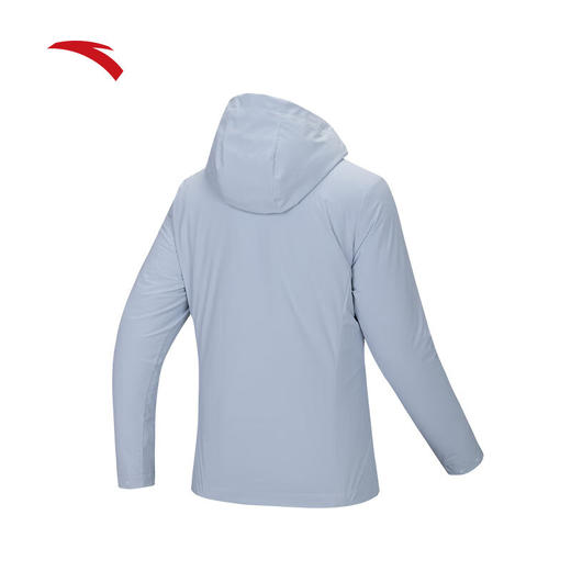 安踏防泼水外套 女款冬季梭织夹克跑步训练风衣运动上衣162447605N 商品图1