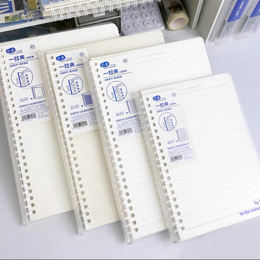 苏铁时光/溪叶 B5/A5一拉夹活页本 200克(g)（品牌随机发货） 商品图0