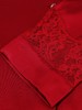 爱慕婚礼之夜红色睡衣女含真丝翻领长袖分身家居套装 商品缩略图4