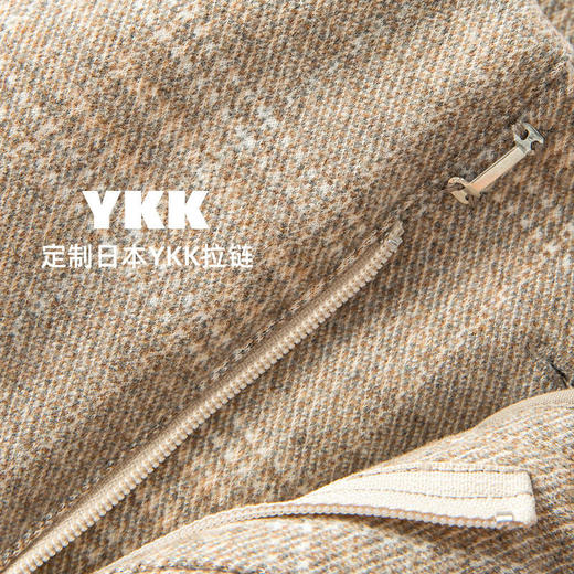 【特惠不退换】格子裤女秋冬复古时尚高腰垂感直筒裤九分小个子休闲裤    WSFS-82160 商品图3