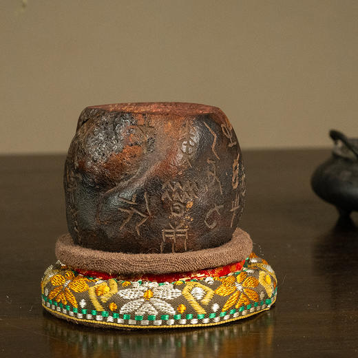 民国 齐白石款葫芦诗文印章 商品图0