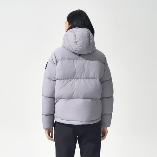 北极狐 女士白鹅绒羽绒服2024冬连帽加厚保暖蓬松鹅绒服09242204T 商品图2