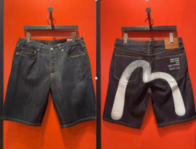 EVISU 男 短裤 2ESHTM3DS145XXINDW