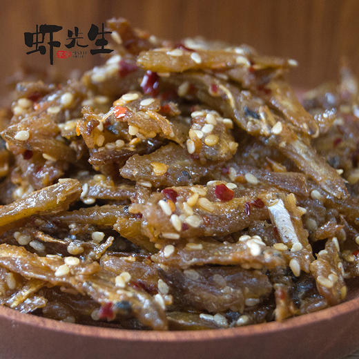 L先生的丁香鱼（香辣即食鱼干）120g 商品图1