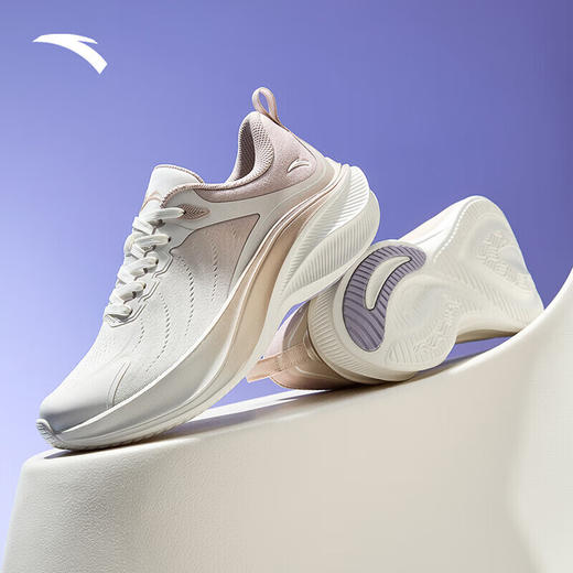 安踏（ANTA）女鞋叶子丨跑步鞋秋冬季新款厚底缓震耐磨运动鞋休闲鞋122445535 商品图4