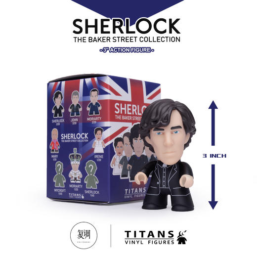现货 Titans 神探夏洛克 牧师伪装版 Sherlock 商品图0