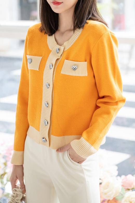 amadella 小香风醒目撞色针织开衫 14678 商品图4