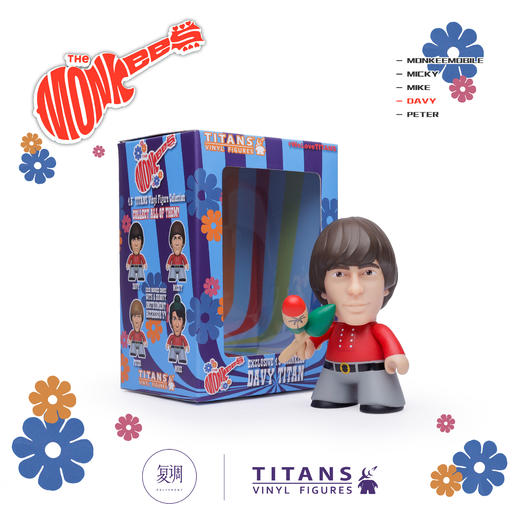 现货 Titans The 门基乐队 人物系列 Monkees 商品图5