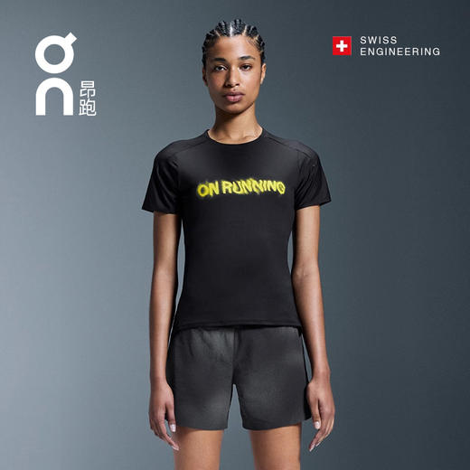 ON 昂跑 Performance-T Lumos 女款速干吸汗休闲跑步运动反光T桖 商品图0