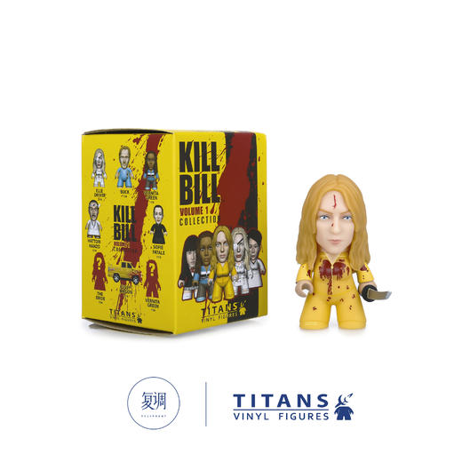 现货 Titans Kill Bill 昆汀 杀死比尔 盲盒 商品图2