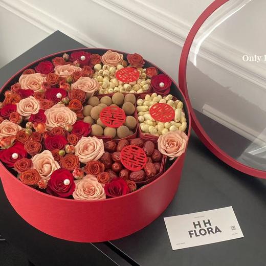 入冬四件套/经典可视开窗圆盒 （红/黑 单个/套二）圆形礼盒 商品图6