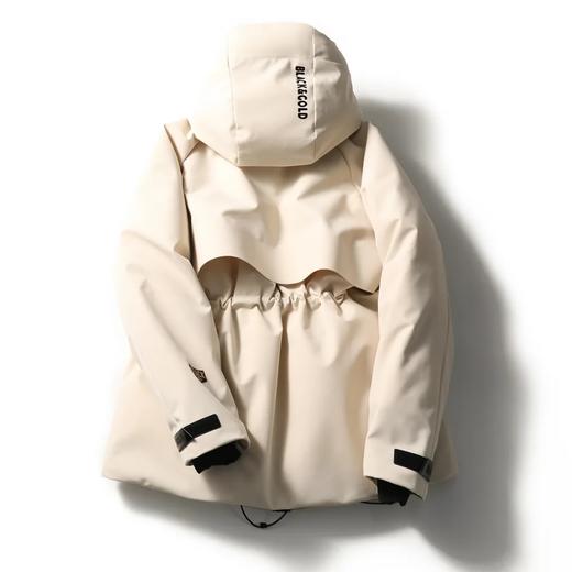 【mmgzs-82653】新款女士户外石墨烯发热科技三防鹅绒服外套！！ 商品图4