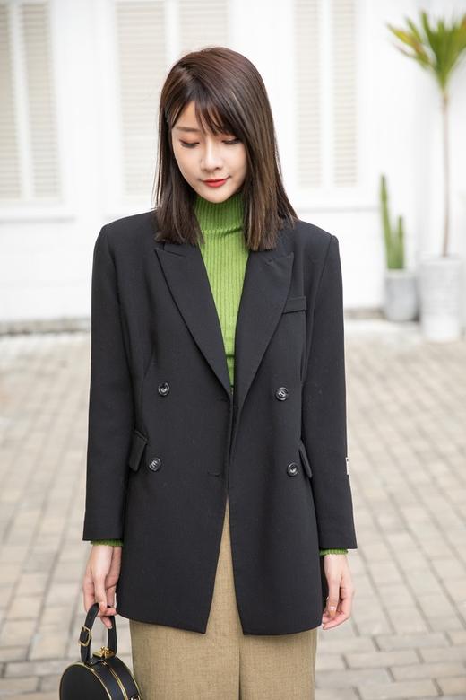 ANSUABEL 设计感小众亮丝修身针织上衣 14702 商品图3