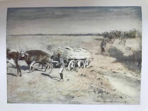 约20世纪早期 莫蒂默·曼培斯《战争印象》 99幅彩色插图 漆布精装大32开 商品图11