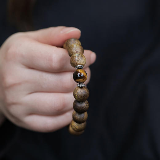 海南绿奇楠沉香手串系列 商品图3