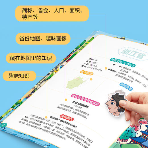 游中国+游世界玩贴纸 （全14册）赠中国世界地图 商品图4
