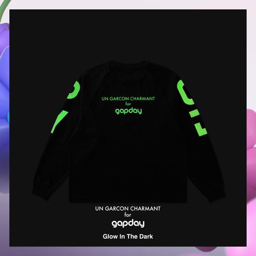 UN GARCON CHARMANT for gapday 2024 夜光长袖T恤 商品图3