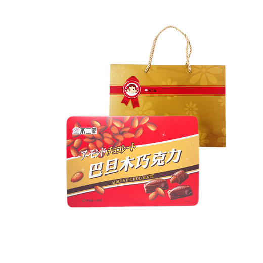 不二家巴旦木巧克力（铁罐装） 商品图2