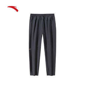 安踏加绒运动长裤 女冬季新款高腰直筒跑步休闲运动裤子162447510N