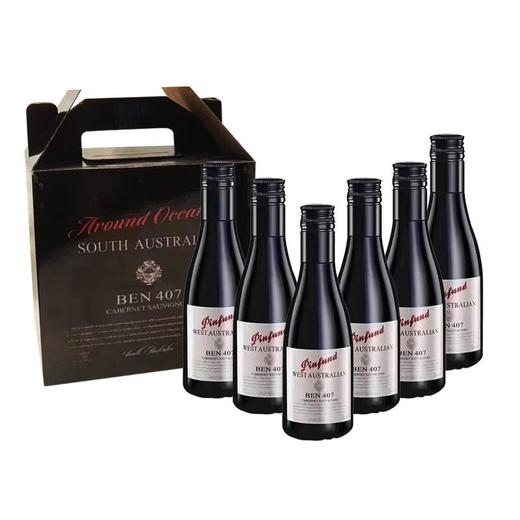 玫瑰山大师西澳奔富干红葡萄酒187ml*6 商品图0