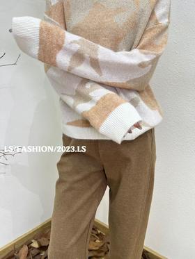 33GAZ150488#圆领毛织套头衫