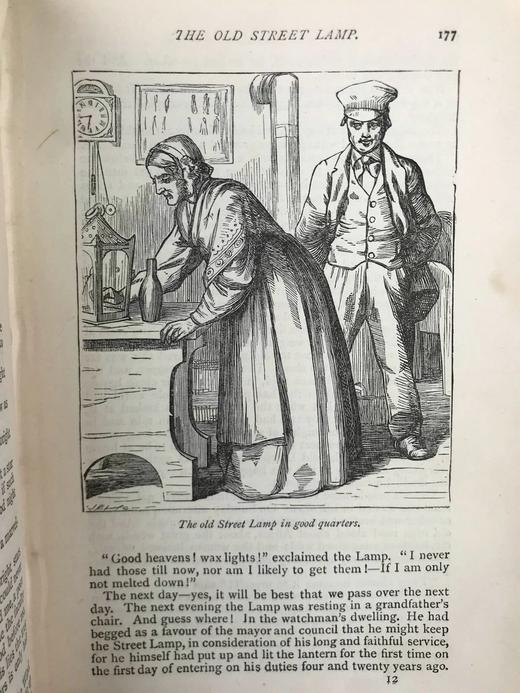 约20世纪早期 安徒生童话故事集 数十幅精美插图 漆布精装32开 商品图11