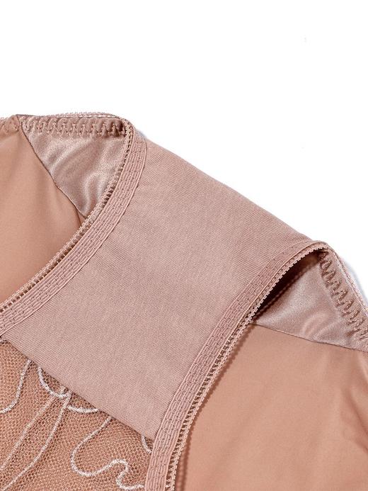 爱慕玫瑰丝语内裤女棉质底裆性感蕾丝中腰平角裤 商品图3