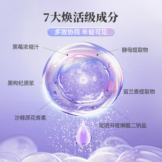 呀啦嗦PQQ虫草原花青素时光饮 商品图2