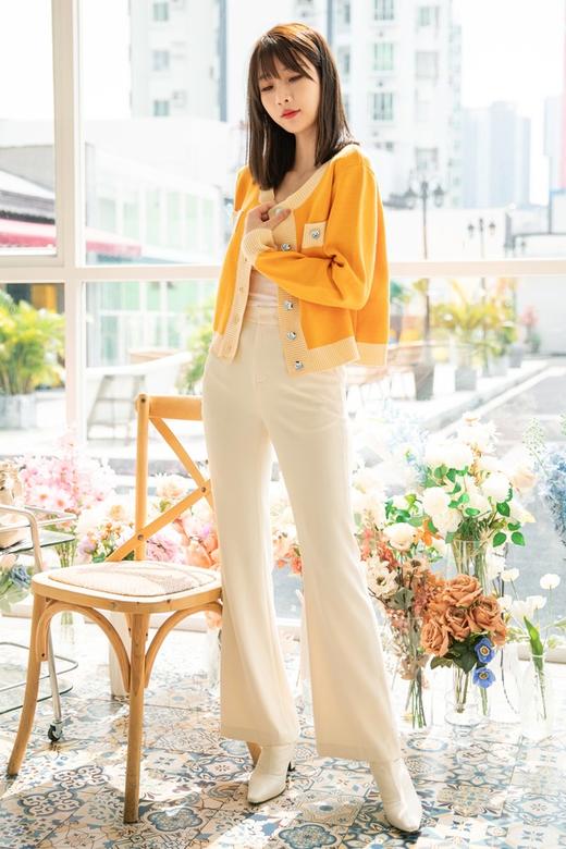 amadella 小香风醒目撞色针织开衫 14678 商品图2