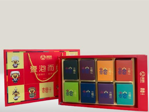 【助农大礼包】山药葛根玉米粉 古树茶  壹泡而红礼盒茶 组合大礼包 商品图3