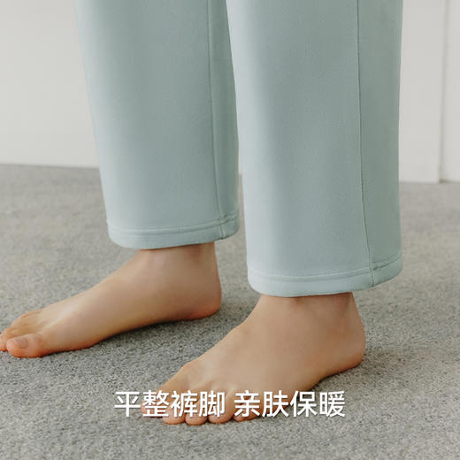Threegun三枪 【婴儿绒】翻领开襟女士家居套家居服-82276D011 商品图9