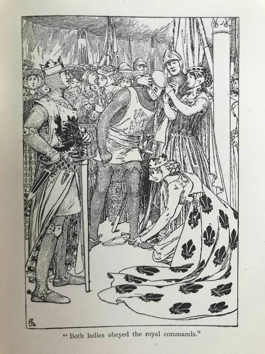 1902年 公主故事集 数十幅插图 漆布精装32开 商品图9