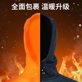 佳钓尼智能冲锋衣加绒钓鱼马夹防寒服加热户外保暖