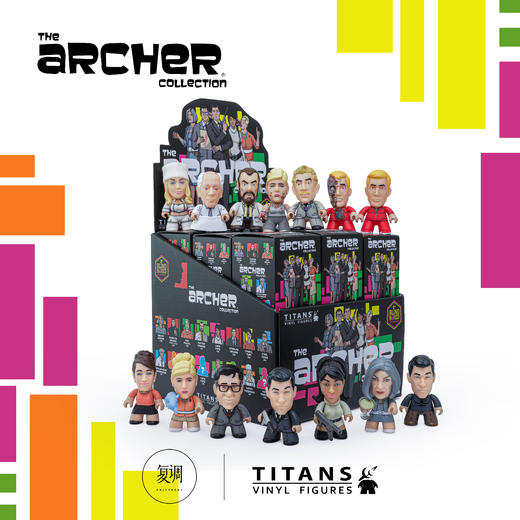现货 Titans 风流007 盲盒系列 Archer 商品图1