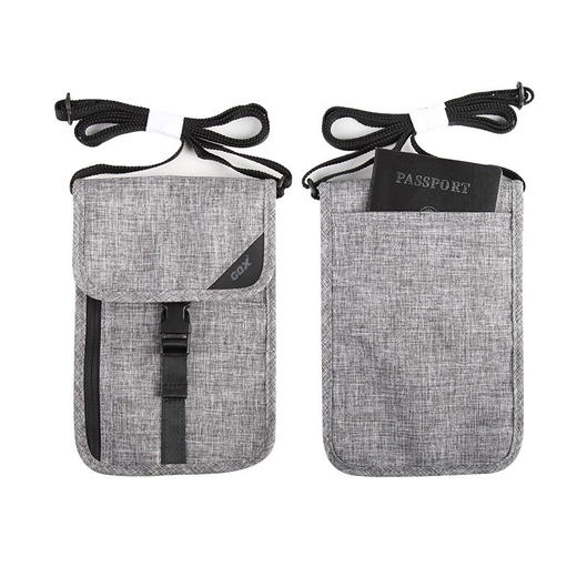 GOX  防盗翻盖斜跨护照包--升级版  防泼水证件包 商品图1