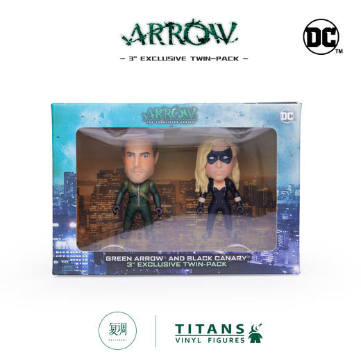 现货 Titans 绿箭侠和黑金丝雀 套装 DC Green Arrow 商品图1
