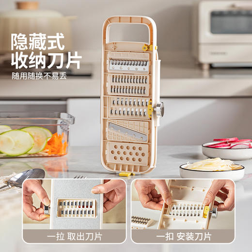 摩登主妇切菜器多功能家用擦丝器切丝神器切菜机厨房土豆丝刨丝器 商品图1