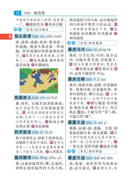“彩图版口袋词典”（全5册）：《彩图版小学生成语词典》《彩图版小学生古诗词辞典》《小学生多功能数学全解词典》《彩图版小学生全功能字典》（第2版）《彩图版小学生英汉汉英词典》（第2版） 商品图9