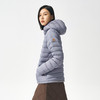 北极狐 女士轻量白鹅绒夹克 2024新款防风保暖连帽羽绒服09242222 商品缩略图1