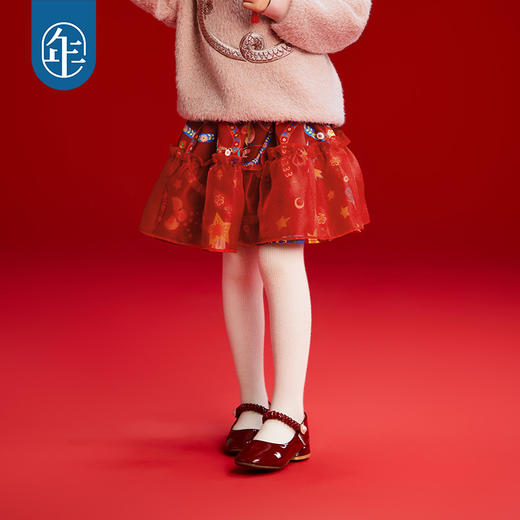 年衣童装女童袜子连体袜冬新款儿童百搭打底加绒保暖袜子百搭打底裤 商品图0