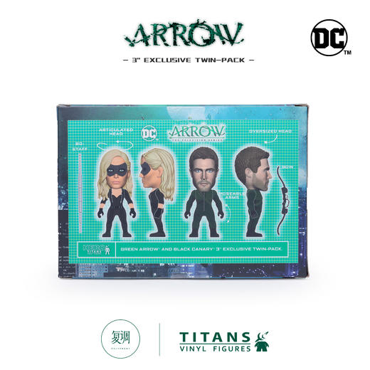 现货 Titans 绿箭侠和黑金丝雀 套装 DC Green Arrow 商品图3