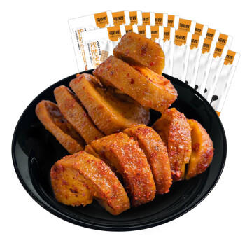 蜀道香 川香烤面筋20袋/盒 网红辣条面筋卷 怀旧小零食小吃520g 商品图4