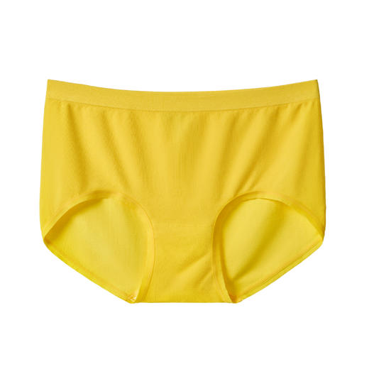 女士加肥加大版黄色裸氨内裤2103/2104 商品图5