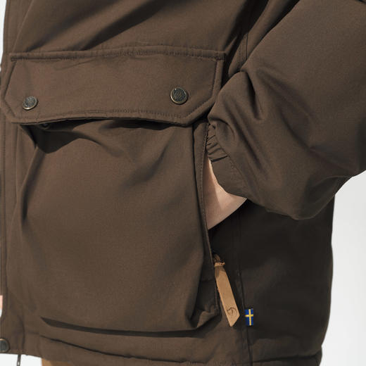 北极狐 男士白鹅绒羽绒服 2024加厚保暖两面穿连帽羽绒夹克83259 商品图4