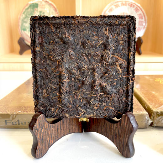 1999年下关福禄寿喜砖经典老下关普洱老生茶 干仓真品高香  打日期批次 一盒1000克4片小砖整盒标价 老下关里的一款经典高货老生茶 高性价比 商品图8